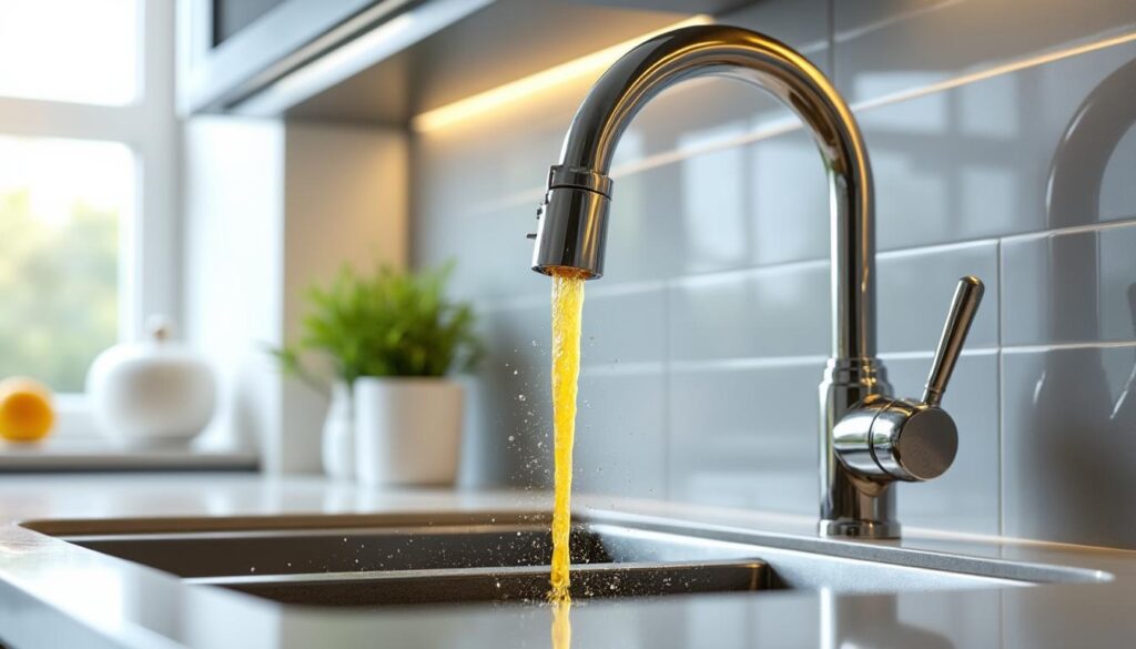découvrez pourquoi l'eau de votre robinet devient jaune, les causes les plus fréquentes et les solutions efficaces pour retrouver une eau claire et saine chez vous.