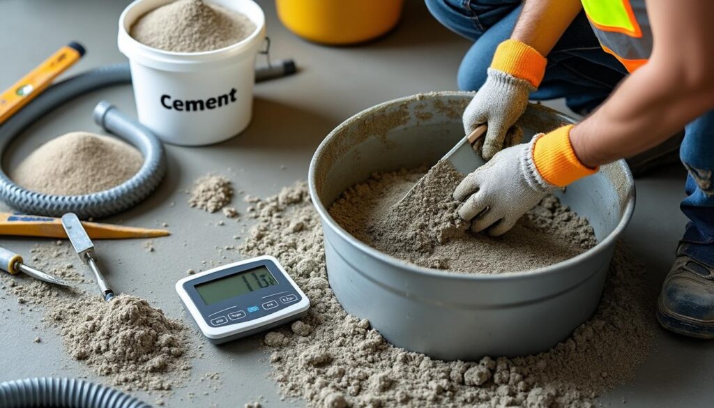 découvrez comment doser correctement les matériaux pour une chape de 5 cm d'épaisseur, avec des proportions précises et des conseils pratiques pour un résultat optimal.