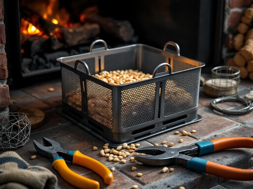 Fabriquer un panier à pellet pour insert