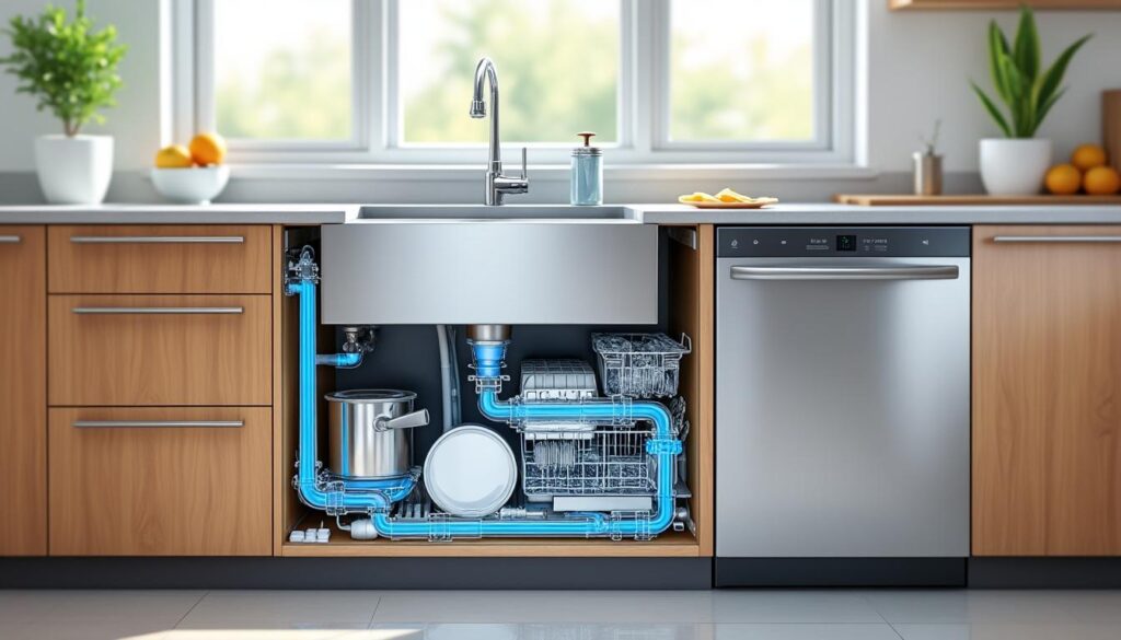 découvrez notre guide complet sur le schéma d’évacuation pour évier et lave-vaisselle, avec des conseils pratiques pour une installation efficace et sans problème.