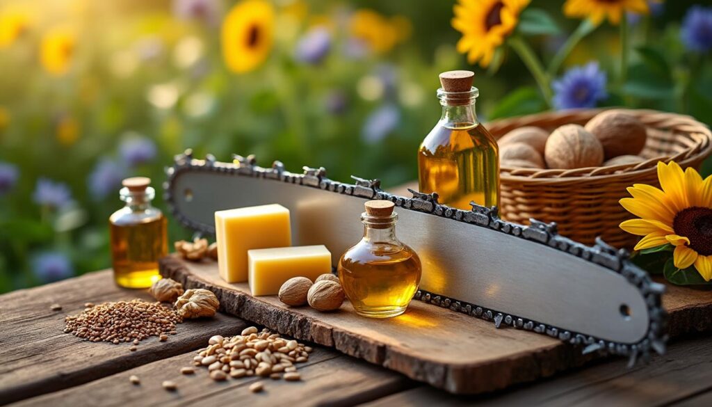 découvrez les alternatives naturelles à l'huile chaîne pour tronçonneuse, respectueuses de l'environnement et efficaces pour l'entretien de votre équipement.