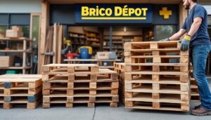 découvrez comment récupérer facilement des palettes bois gratuites chez brico dépôt pour vos projets diy et bricolage.