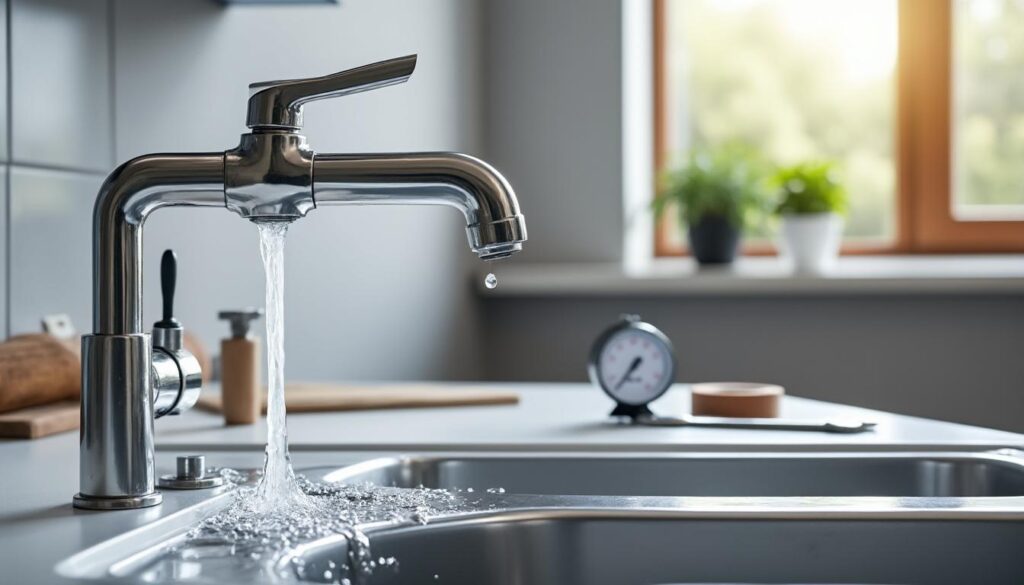 découvrez les causes courantes d'une baisse soudaine de pression d'eau et les solutions rapides pour rétablir un débit optimal chez vous.
