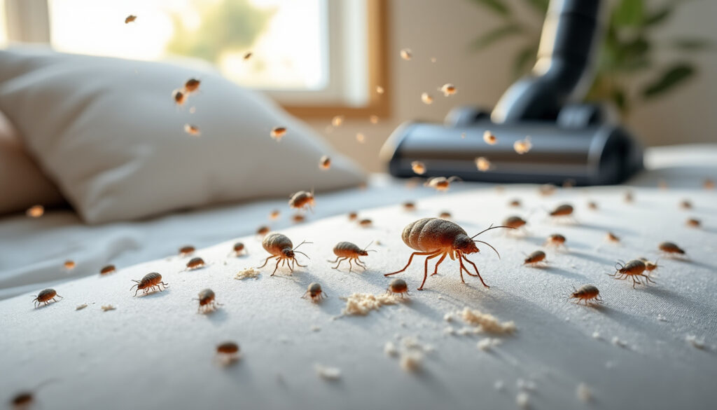 découvrez les causes des mites de poussière, les risques qu'elles présentent pour la santé, et les méthodes efficaces pour s’en débarrasser définitivement.