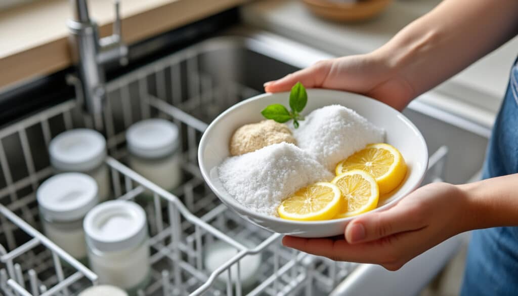 découvrez comment remplacer les pastilles lave-vaisselle avec des astuces naturelles efficaces pour une vaisselle propre et écologique.